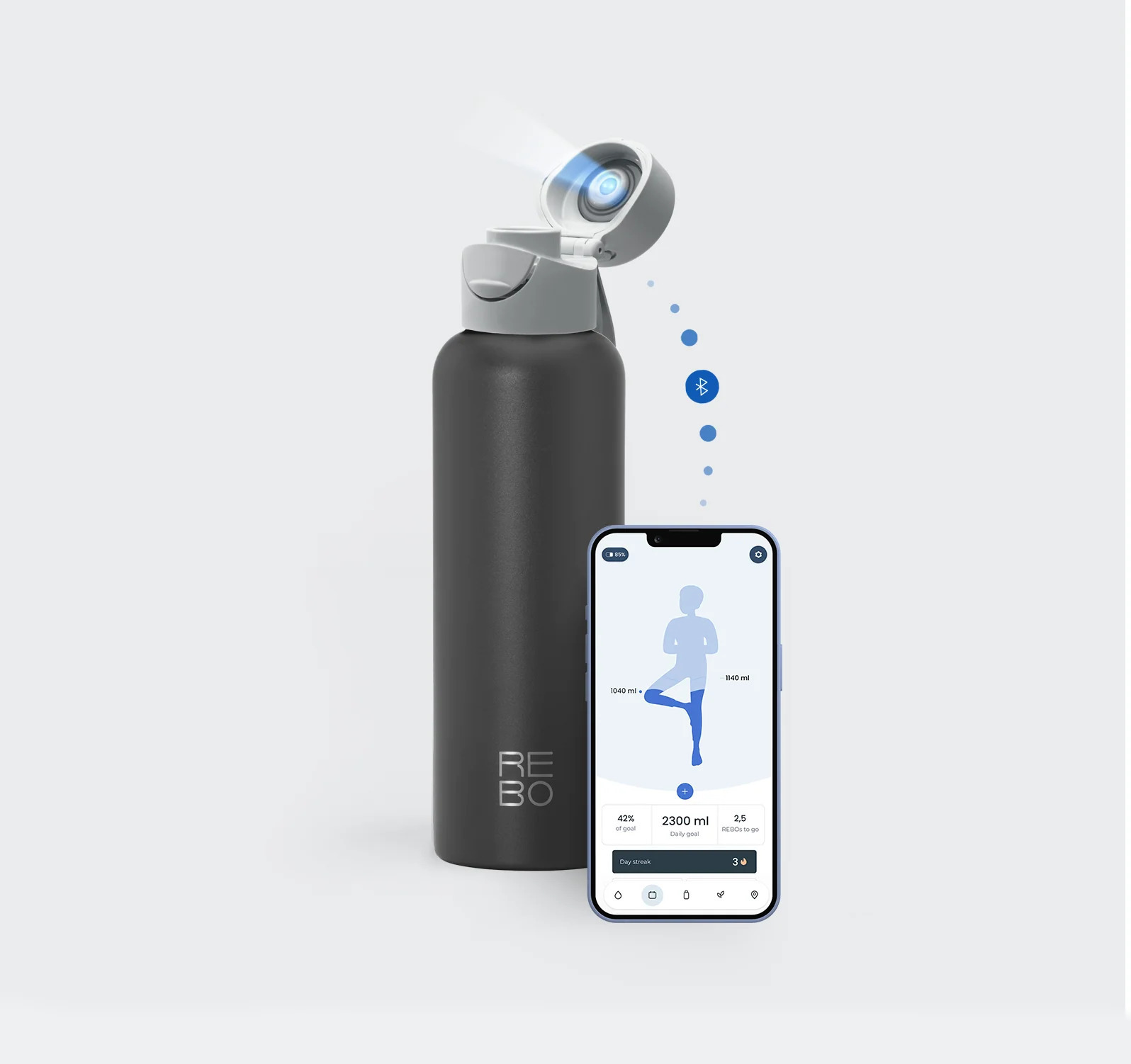 Умная бутылка Rebo Smart Bottle-REBO SMART